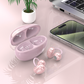 Digifon Stone Bud Metallic Rose Gold + Silicone USB A to Type C 1M With free Succer Card Holder & Dap Bag