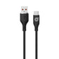 Ultra Durable & Fast Silicone USB A to Type C 1M Cable 15W - digifon