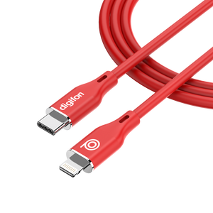 Ultra Durable & Fast Silicone USB C to Lightning 2M Cable 27W - digifon