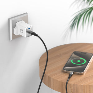 Cheetah 3a 35W GaN USB-C & USB-A Fast Charger with Overcharge Protection - digifon