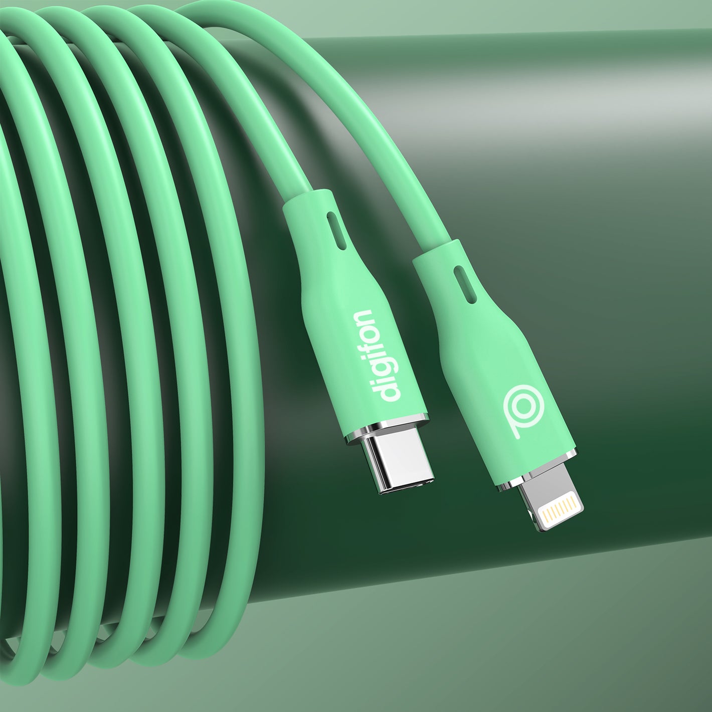 Ultra Durable & Fast Silicone USB C to Lightning 1M Cable 27W - digifon