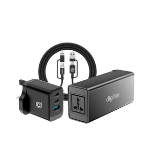 Naija Corporate Gift: Gorilla AC1 100W AC Power Bank + Cheetah 4C 65W Charger + Cheetah 4in 1 Cable