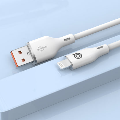 Ultra Durable & Fast Silicone Cable USB A to Lightning 1M Cable 12W - digifon