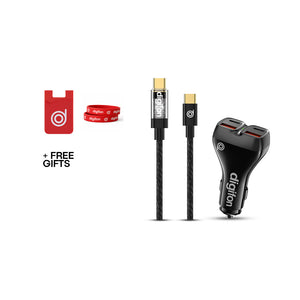 Valentine Power Pack 3: Cheetah Car 3 + 100W LED Cable + FREE Red silicone cardholder, red wristband