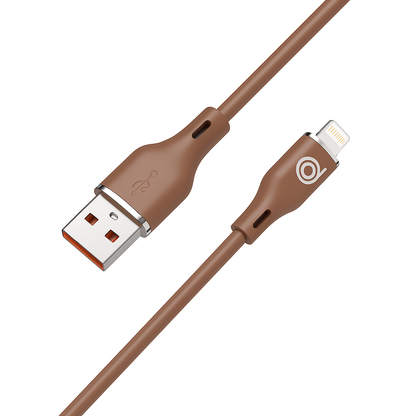 Ultra Durable & Fast Silicone Cable USB A to Lightning 2M Cable 12W - digifon