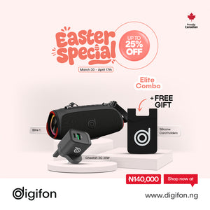 Elite Combo: BoomMax Elite 1 Black + Cheetah 3C GaN 35W + Black Suction Cups