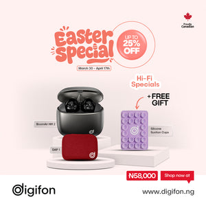 HiFi Special: BoomAir Hifi 2 Grey + DAP1 + Lavender Suction Cups