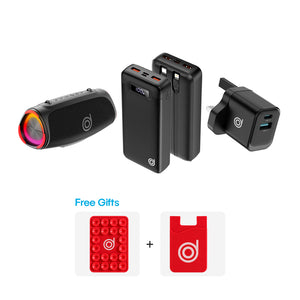 Ileya Elite Trio : Elite 1 Speaker + WX2 + Cheetah 3C + FREE Red Silicone suction cups , cardholder