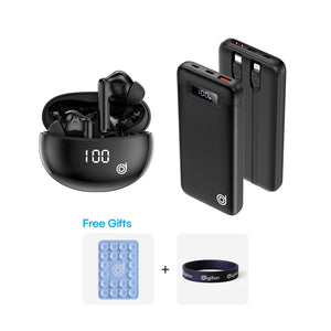 Ileya Lite + Power : BoomAir Lite + WX1 Powerbank + FREE Blue Silicone Suction Cups + Cobalt blue Wristband