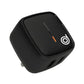 Cheetah1 12W Dual USB-A Wall Charger + USB-A to Type-C Cable - Black - digifon