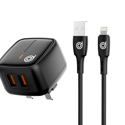 Digifon Cheetah 12W Charger - Black DIG12WB