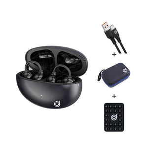 Digifon Stone Bud Metallic Grey + Silicone USB A to Type C 1M With free Succer Card Holder & Dap Bag