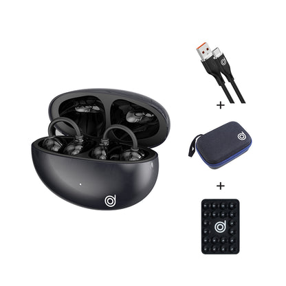 Digifon Stone Bud Metallic Grey + Silicone USB A to Type C 1M With free Succer Card Holder & Dap Bag