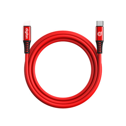Cheetah Type-C to Type-C 60W Super-fast Charging Cable (2M) - digifon