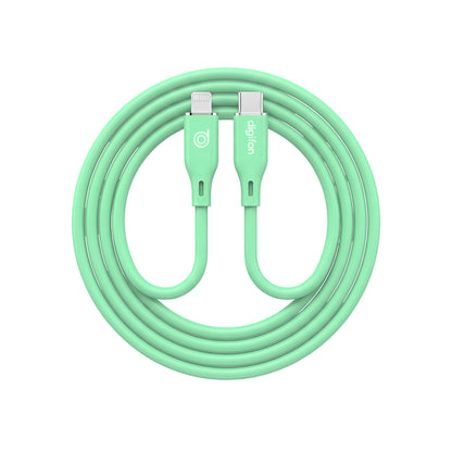 Ultra Durable & Fast Silicone USB C to Lightning 1M Cable 27W - digifon