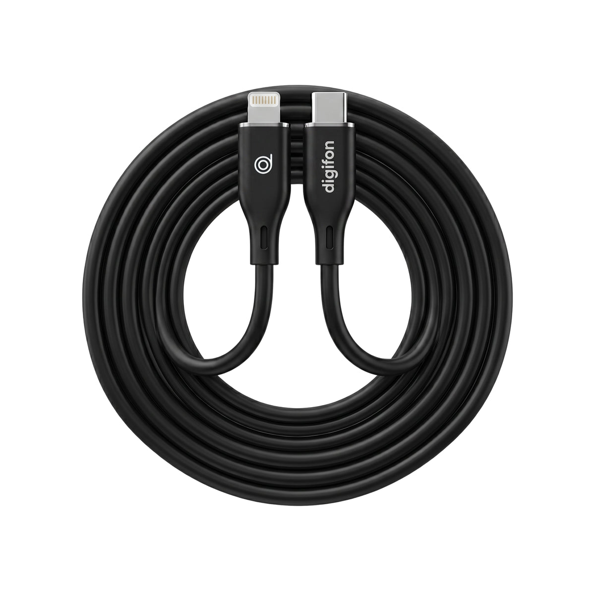 Ultra Durable & Fast Silicone USB C to Lightning 1M Cable 27W - digifon