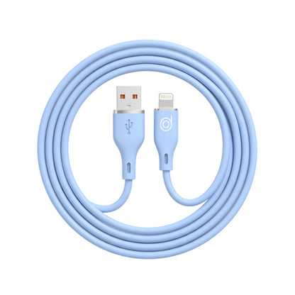 Ultra Durable Silicone Cable USB A to Lightning 1M Cable 12W - digifon