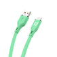 Ultra Durable Silicone Cable USB A to Lightning 1M Cable 12W - digifon