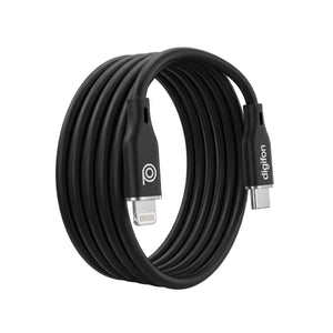 Ultra Durable & Fast Silicone USB C to Lightning 1M Cable 27W - digifon