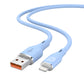 Ultra Durable Silicone Cable USB A to Lightning 1M Cable 12W - digifon